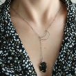 Collier (S)witch ☽ Argenté