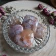 Cœur☽ Quartz rose, Quartz fumé ou Agate fleur – Image 8