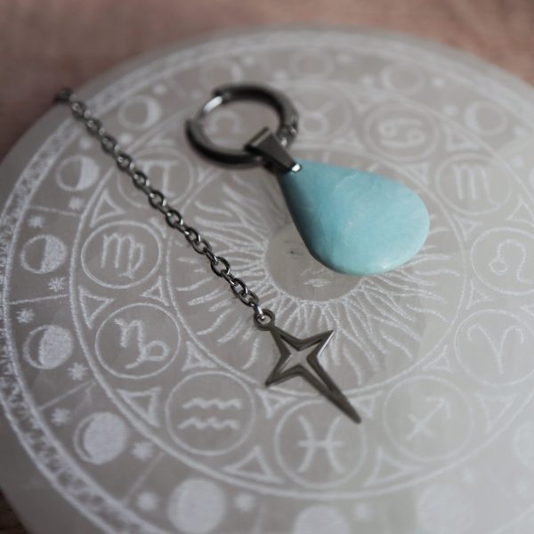 Boucles d'oreilles Cosmic Tears ☽ Argentées – Image 8