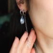 Boucles d'oreilles Cosmic Tears ☽ Argentées – Image 5