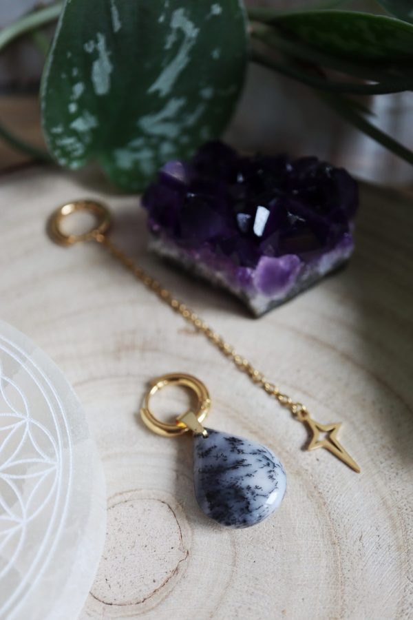 Boucles d'oreilles Cosmic Tears ☽ Dorées – Image 7