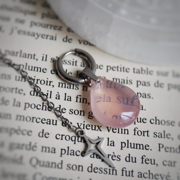 Boucles d'oreilles Cosmic Tears ☽ Argentées – Image 7