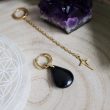 Boucles d'oreilles Cosmic Tears ☽ Dorées – Image 3