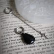Boucles d'oreilles Cosmic Tears ☽ Argentées – Image 2