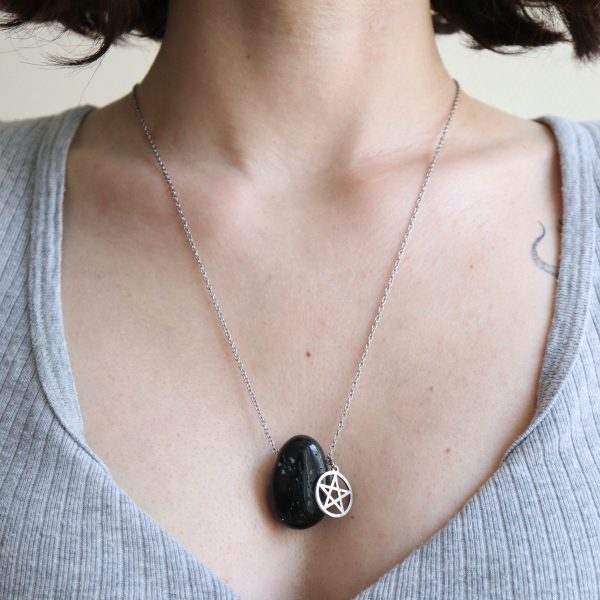 Talisman de protection ☽ Tourmaline noire & pentacle – Image 6