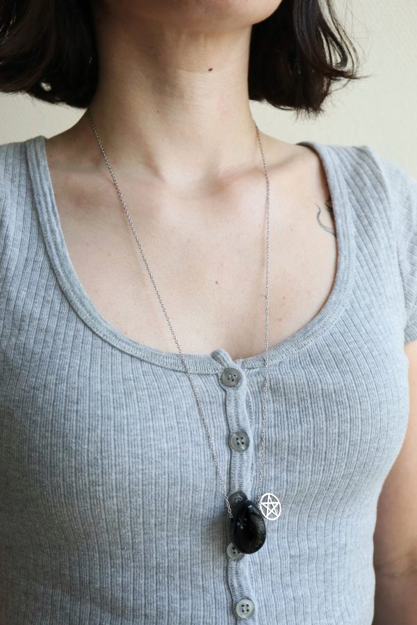 Talisman de protection ☽ Tourmaline noire & pentacle – Image 5