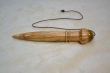 Pendule de radiesthésie : 11,5cm 29g, bois de charme et oeil de tigre - Fait-main – Image 2