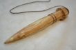 Pendule de radiesthésie : 11,5cm 29g, bois de charme et oeil de tigre - Fait-main – Image 4