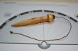 Pendule de radiesthésie : 11,5cm 29g, bois de charme et oeil de tigre - Fait-main – Image 10