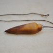 Pendule de radiesthésie : 6cm 12g, bois de genévrier et cristal de roche - Fait-main – Image 2