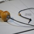Pendule de radiesthésie : 7cm 15g, bois d'olivier et cristal de roche - Fait-main – Image 5