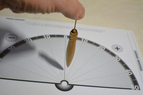 Pendule de radiesthésie : 7,5cm 12,5g, bois de peuplier et oeil de tigre - Fait-main – Image 6