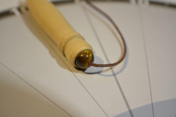 Pendule de radiesthésie : 7,5cm 12,5g, bois de peuplier et oeil de tigre - Fait-main – Image 7