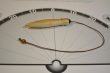 Pendule de radiesthésie : 7,5cm 12,5g, bois de peuplier et oeil de tigre - Fait-main – Image 8