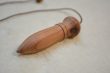 Pendule de radiesthésie : 5,5cm 12g, bois de genévrier et cristal de roche - Fait-main – Image 3