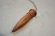 Pendule de radiesthésie : 6cm 10g, bois de genévrier et cristal de roche - Fait-main – Image 3