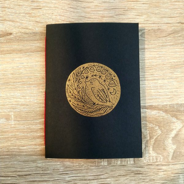Mini carnet magique A6 - doré à la main – Image 5