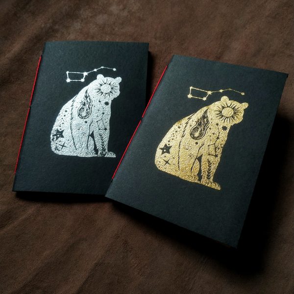 Mini carnet Animal Totem A6 - doré – Image 4