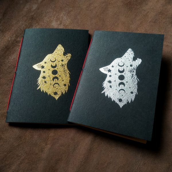 Mini carnet Animal Totem A6 - doré – Image 3