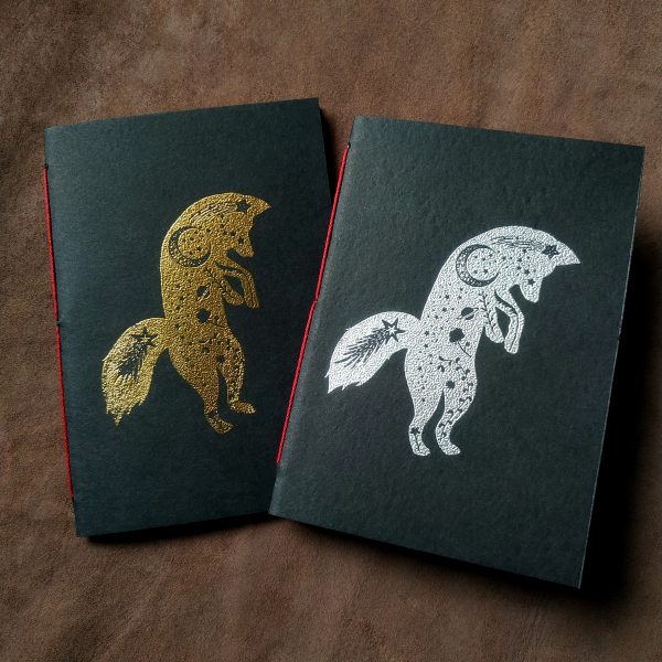 Mini carnet Animal Totem A6 - doré – Image 2